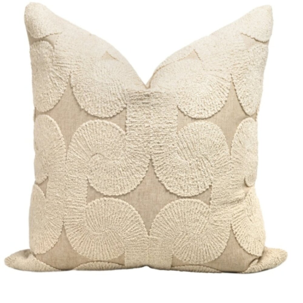 Bohemian Handmade Decorative Neutral Accent Throw 20" Pillow